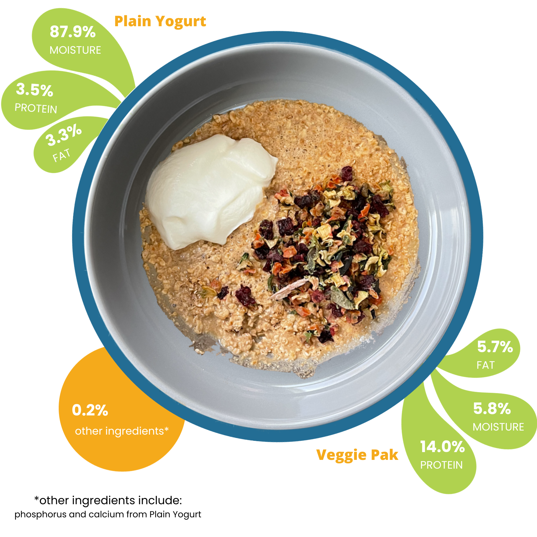 AM with Yogurt and Veggie Pak
